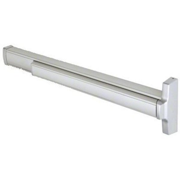 Jackson Satin Aluminum 36 2085 Push Pad Concealed Vertical Rod Right Hand Reverse Bevel Panic Exit Device 312085R37628